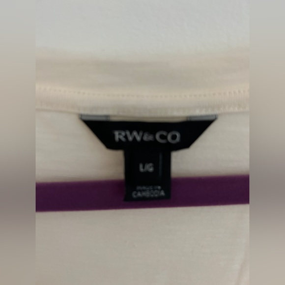 RW top in ecru - Picture 2 of 2